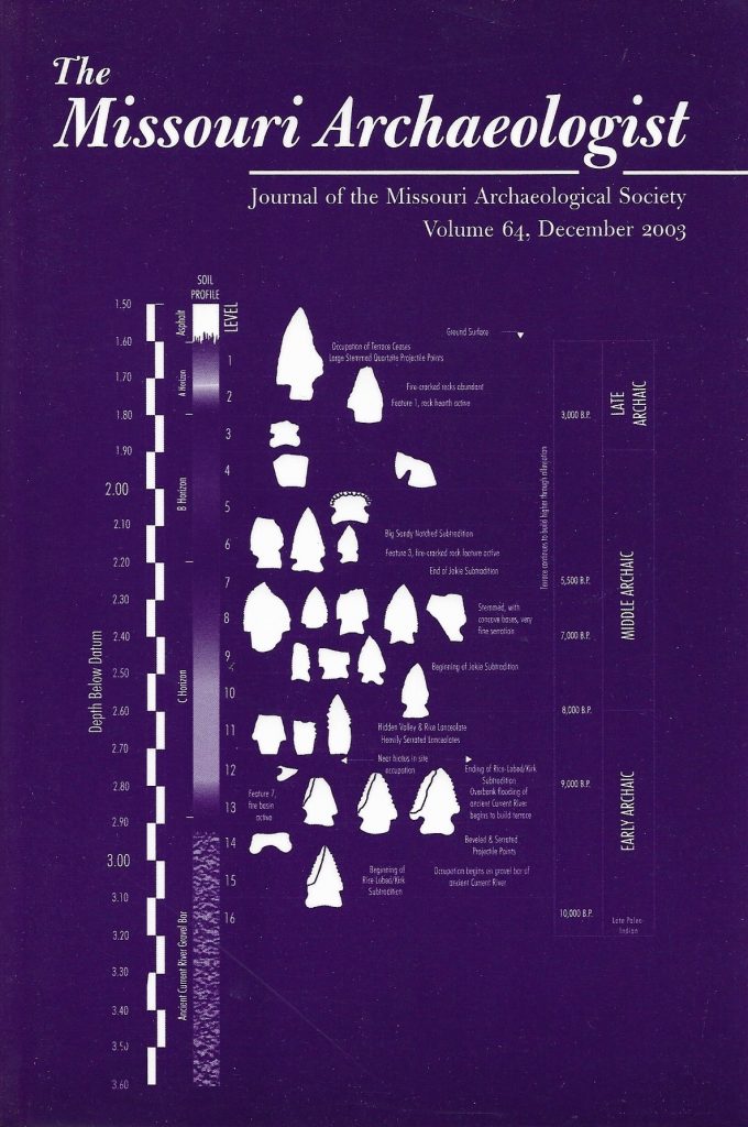 The Missouri Archaeologist Volume 64 (2003) - The Missouri ...